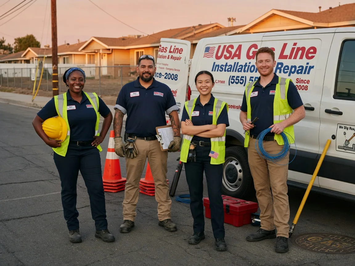 Gas Line Installation company in Old Station, CA